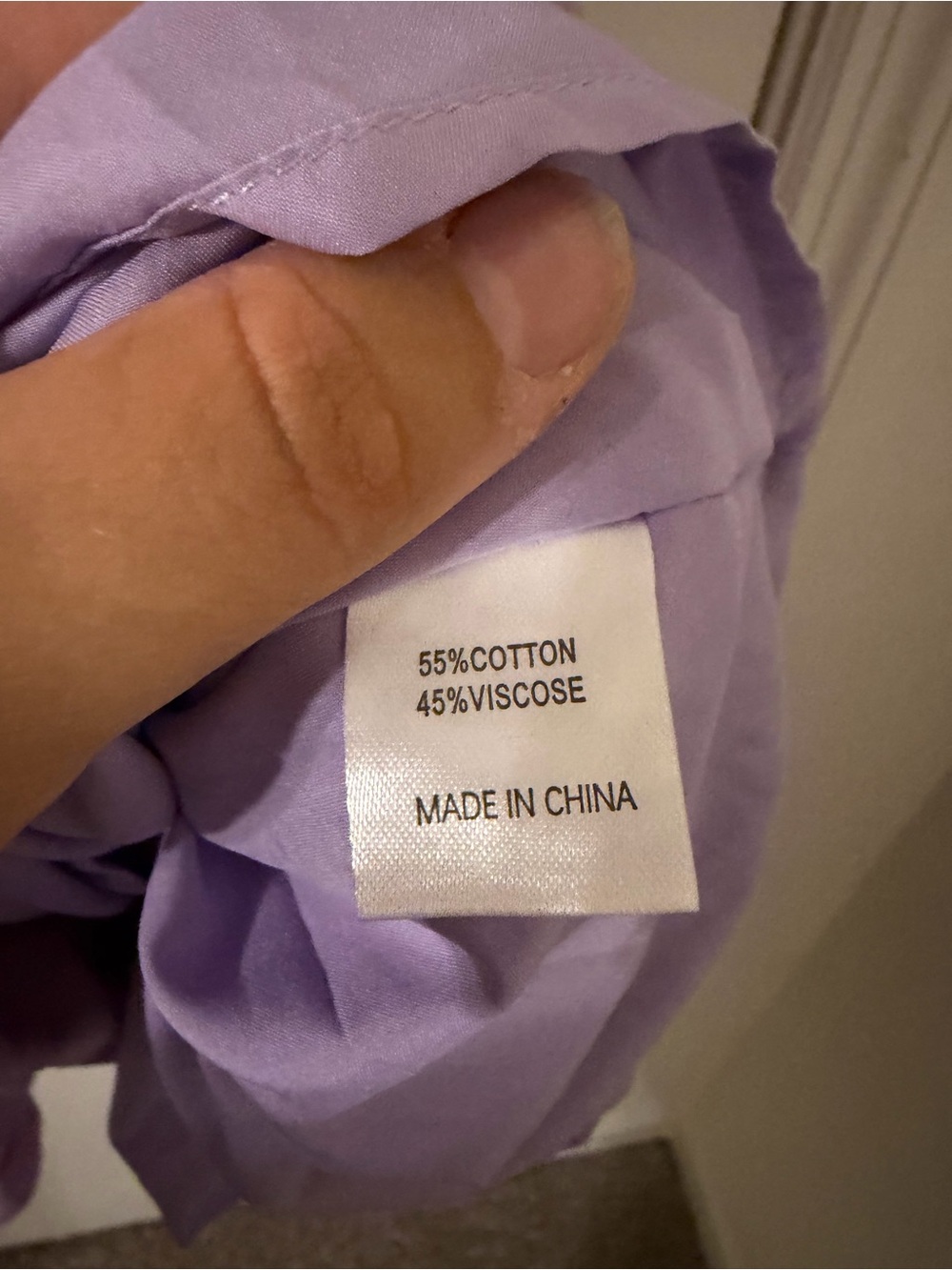 Zesica Purple Tiered Ruffle Midi Dress W/ Tie Straps Size Small NWT - Picture 4 of 7